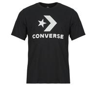 Converse T shirt STANDARD FIT CENTER FRONT LARGE LOGO STAR CHEVRON TEE in Black EU XS