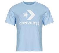 Converse T shirt STANDARD FIT CENTER FRONT LARGE LOGO STAR CHEVRON TEE in Blue EU S