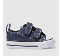 Converse Toddler All Star Ox 2v Trainers in Navy, Size: 7 UK 7 (EU 23)
