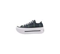 Converse Unisex-Adult Chuck Taylor All Star Lift Double Stack Platform Plaid, Navy/Black/Branch Out, 7.5 Women/5.5 Men