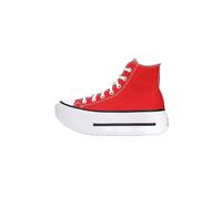 Converse Unisex-Adult Chuck Taylor All Star Lift Double Stack Platform Sneaker, Red/Black/White, 5 Women/3 Men