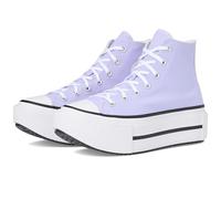 Converse Unisex-Adult Chuck Taylor All Star Lift Double Stack Sneaker, Violet Heat/Egret/Black, 9 Women/7 Men