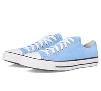 Converse Unisex-Adult Chuck Taylor All Star Low Top Sneaker, Open Sky/White/Gold, 6.5 Women/4.5 Men