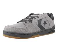 Converse Unisex-Adult Cl98 Skate Shoe, Classic Grey/Dark Matter/Gum Honey, 8.5 Women/7 Men
