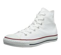 Converse Unisex Adults' Chuck Taylor All Star Canvas High Top Toe caps, White, 7 UK