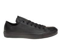 Converse Unisex Adults’ Chuck Taylor All Star Leather Low Neckline Sneaker, Black, 6 UK