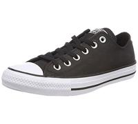 Converse Unisex Adults CTAS OX Fitness Shoes, Black Black White 001, 9.5 UK
