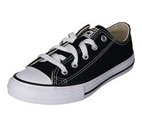 Converse Unisex-Child Chuck Taylor All Star Low Top Sneaker, Black, 2 UK
