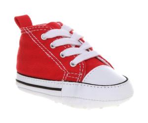 CONVERSE Unisex-Child First Star Cvs Trainers 022110-12-4 Rouge 1 UK, 17 EU