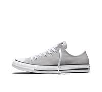 Converse Unisex Chuck Taylor All Star Canvas Low Top Sneaker, Grey, 9 Women/7 Men