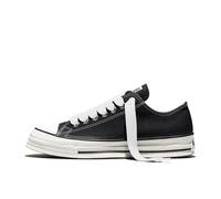 Converse Unisex Chuck Taylor All Star Throwback Low Top Sneaker, Black, 12.5 Women/10 Men
