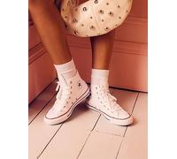 Converse Unisex Hi Trainers, White, Size 7, Women White