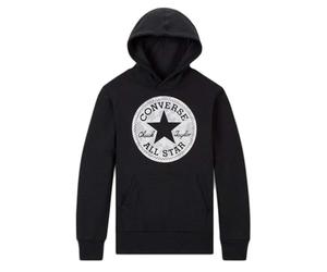 Converse Unisex Hoodie, Chuck Patch, Black, M, black, M