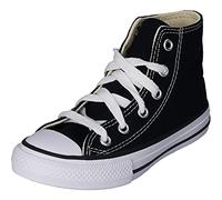 Converse Unisex Kids 3j231c Hi-Top Trainers, Schwarz, 11.5 UK Child