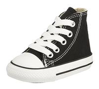 Converse Unisex Kids Chuck Taylor Inft C/T Allstar Hi Canvas Slippers, Black Black 001, 2 UK Child
