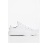 Converse Shoes (Trainers) ALL STAR MONOCHROME CUIR OX in White 5