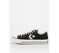 Converse Unisex Premium Canvas Star Player 76 Low Top Trainers, Black/Vintage White/Black, Size 3, Women Black/Vintage White/Black