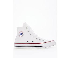 Converse Unisex Wide Fit Hi Top Trainers, Optical White, Size 3, Women Optical White