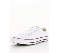 CONVERSE Men's Chuck Taylor All Star Wide Sneaker, 10 UK Optical White