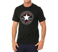 CONVERSE Unisex's Chuck Patch TEE T-Shirt, Black, XXL