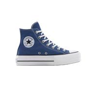 Converse - Wedge sneakers - Chuck Taylor All Star Lift Platform High Slacker Blue/White/Black for Women - Size 39 - Navy Navy