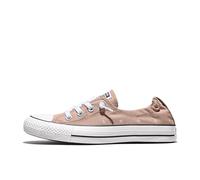 Converse Women Chuck Taylor All Star Shoreline Embroidered Stars Slip On Sneaker, Brown, 8