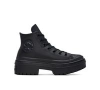 Converse Chuck Taylor All Star Lugged Heel Leather Platform High-Top Shoe For Women In Black, Size 6.5 Black 6.5