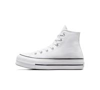 Converse Womens All Star Lift Hi Top Trainers White 6 UK