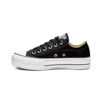Converse Womens All Star Lift Ox Platforms Trainers Black 6 UK