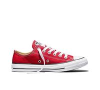 Converse Womens All Star Ox Trainers, Red Maroon, 10 UK