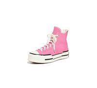 Converse A05466C Chuck 70 Plus Lace up Hi Top Trainers In Pink Size UK 3 - 8