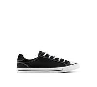 Converse Chuck Taylor All Star Dainty Lucky Low-Top Shoe Canvas For Women In Black, Size 7 Black 7
