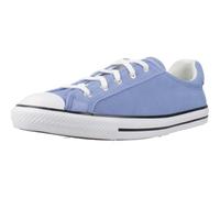 Converse Women's Chuck Taylor All Star Dainty Lucky Sneaker, Open Sky/White/Black, 8.5