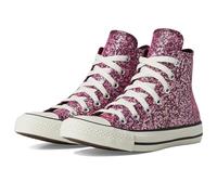 Converse Womens Chuck Taylor All Star Glitter, Orchid Abyss/Egret/Black, 5