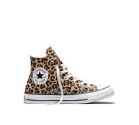 Converse Womens Chuck Taylor All Star Hi Animal Trainers, Brown, Size 4, Women Brown