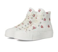 Converse Women's Chuck Taylor All Star High-top Platform Sneaker, Vintage White/Horizon Pink/Egret, 3 UK
