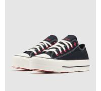 Converse Chucks in Love All Star Ox Trainers in Black Multi UK 4 (EU 36½)