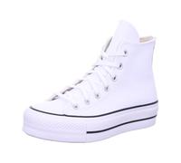 Chuck Taylor All Star Lift Platform Leather White, Black 9