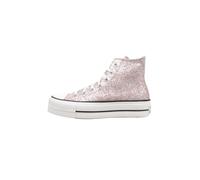Converse Women's Chuck Taylor All Star Lift Platform Glitter Sneaker, Dusty Cinder/Egret/Black, 7.5 UK