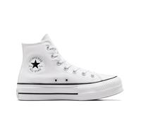 Converse Womens Chuck Taylor All Star Lift Platform High Top, White/Black/White, 12.5 Women/10.5 Men