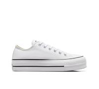 Converse Women's Chuck Taylor All Star Lift Platform Low Top Sneaker, White/Black/White, 13.5 Women/11.5 Men