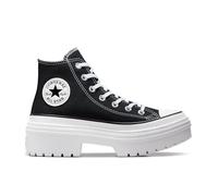 Converse Women's Chuck Taylor All Star Lugged Heel Platform Waterproof Sneaker, Black/White/Egret, 6 UK
