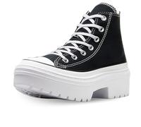 Converse Women's Chuck Taylor All Star Lugged Heel Platform Waterproof Sneaker, Black/White/Egret, 5.5 UK