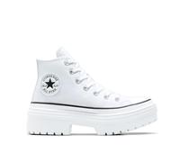 Converse Women's Chuck Taylor All Star Lugged Heel Platform Waterproof Sneaker, White/Black/Egret, 5.5 UK