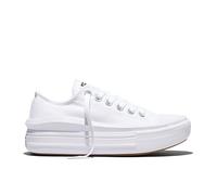 Converse Shoes (Trainers) CHUCK TAYLOR ALL STAR MOVE CANVAS COLOR OX in White 4