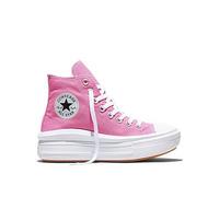 Converse Womens Chuck Taylor All Star Move Trainers, Pink, Size 5, Women Pink