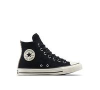 Converse Womens Chuck Taylor Hi All Star Back Detail Trainers, Black, Size 5, Women Black