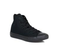 Converse All Star Low Trainers Black Mono Canvas - 6 UK