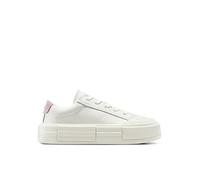 Converse Womens Cruise Leather Low Top, White, Size 8, Women White