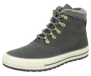 Converse Women's CTAS Ember Boot Hi Egret Boat Shoes, Grey Thunder, 4 UK